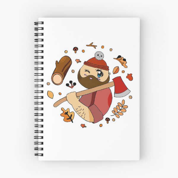 Item preview, Kawaii Lumberjack-Kun designed and sold by MeaganBragwell.
