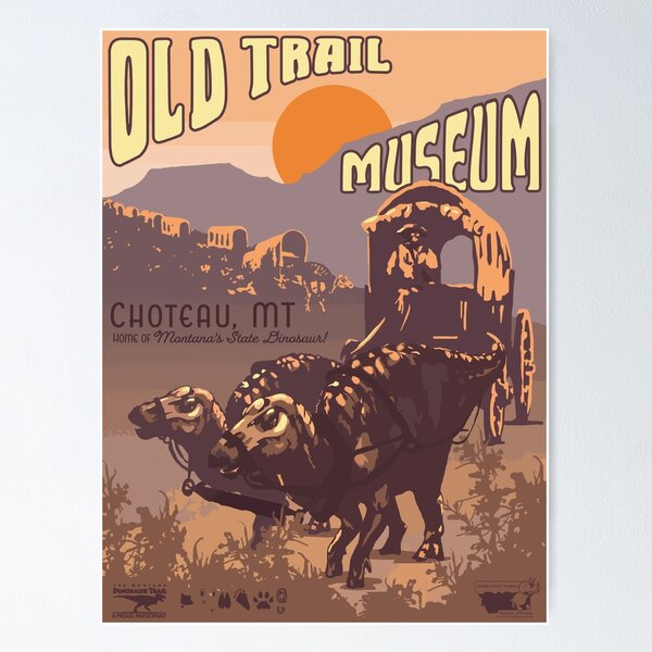 Old Trail Museum Poster