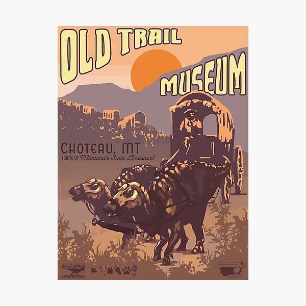 Artikel-Vorschau von Old Trail Museum, designt und verkauft von MTDinoTrail.