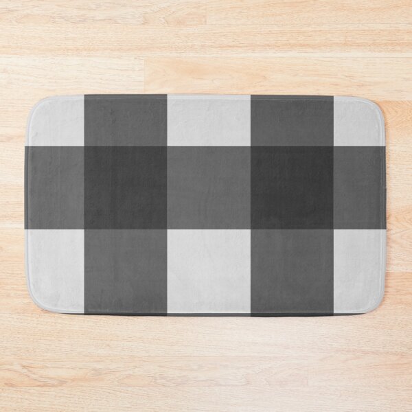 Item preview, Buffalo Plaid - white and grey designed and sold by FireKats.