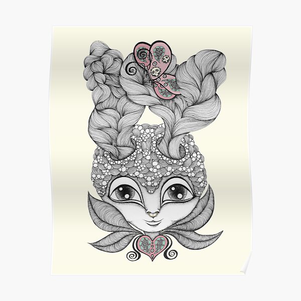 Lady Antelope Poster