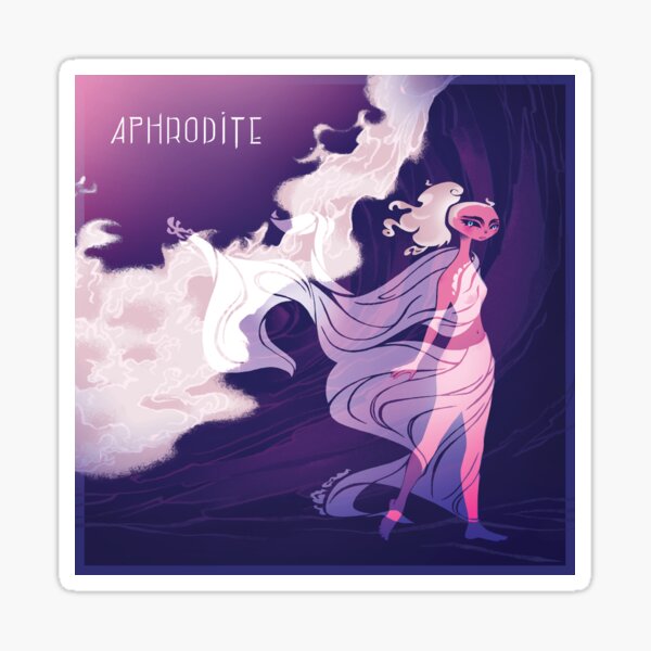 Aphrodite of the Sea Sticker