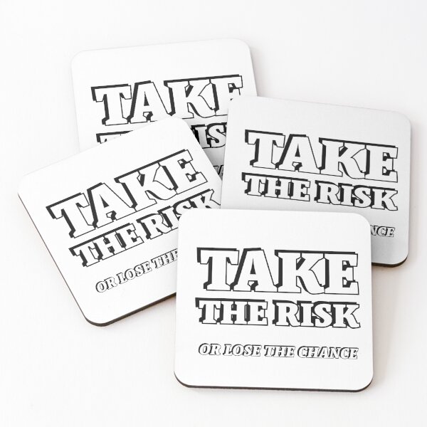 Item preview, TAKE THE RISK OR LOSE THE CHANCE designed and sold by Inspirationmotivation.