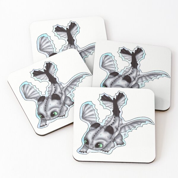 Item preview,   HTTYD White Nightlight with Green Eyes designed and sold by skylar-oneil.
