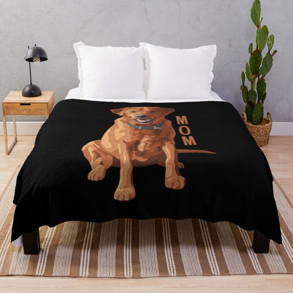 Item preview, Lab Mom Fox Red Labrador Retriever Dog designed and sold by csforest.