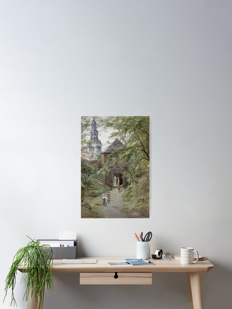 Mulln Monastery In Augustiner Braustubl Salzburg Poster By Vintagearchive Redbubble