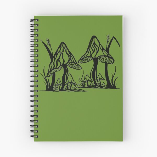 Item preview, Mushroom Garden | Fungus Design designed and sold by Monochromatics by Corie Mae Dark.