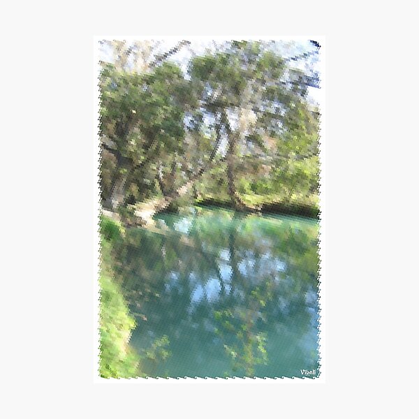 Tamasopo tiling landscape Photographic Print