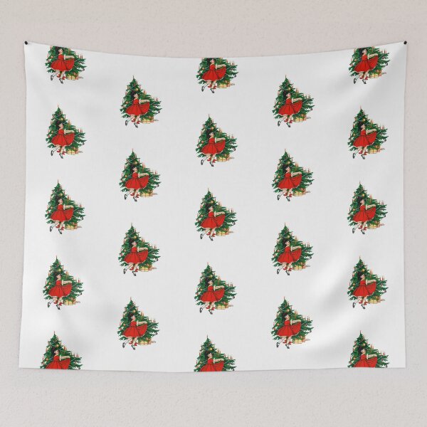 Item preview, Vintage Christmas - Little Girl Dancing designed and sold by weavernap.