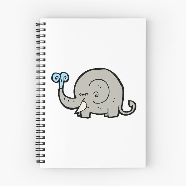 Item preview, Water Splash Cute Elephant Pet Funny Happy Sarcastic Inspirational Spiritual Animal Birthday Gift designed and sold by EpsilonEridani.