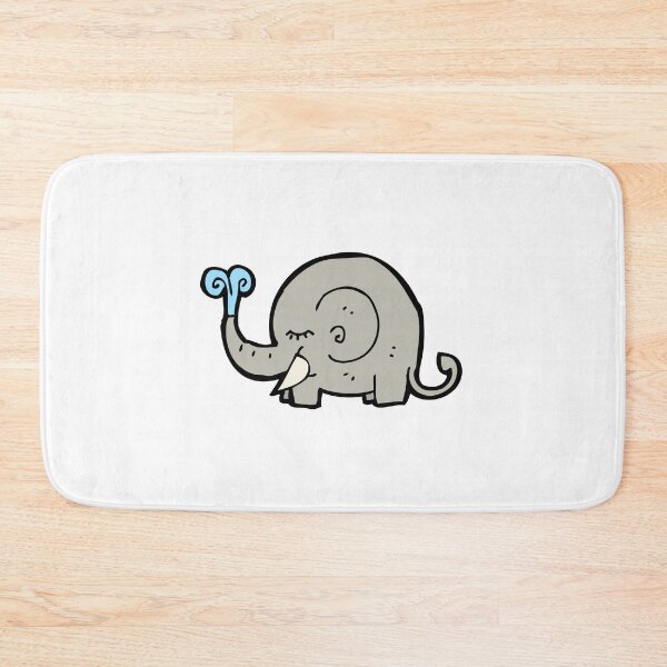 Item preview, Water Splash Cute Elephant Pet Funny Happy Sarcastic Inspirational Spiritual Animal Birthday Gift designed and sold by EpsilonEridani.