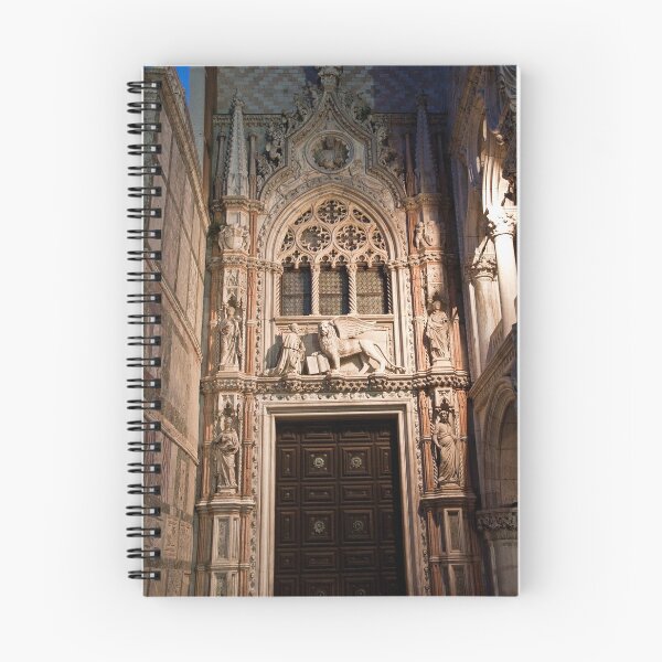Item preview, Italy. Venice. Palazzo Ducale. Gothic Exit Door at Night. designed and sold by vadim19.