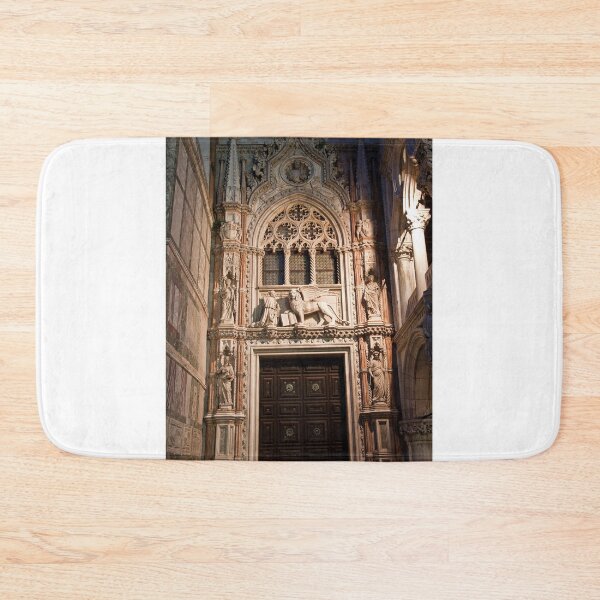 Item preview, Italy. Venice. Palazzo Ducale. Gothic Exit Door at Night. designed and sold by vadim19.