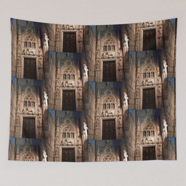 Item preview, Italy. Venice. Palazzo Ducale. Gothic Exit Door at Night. designed and sold by vadim19.