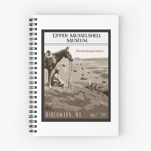 Item preview, Upper Musselshell Museum designed and sold by MTDinoTrail.