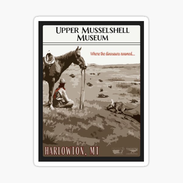 Upper Musselshell Museum Sticker