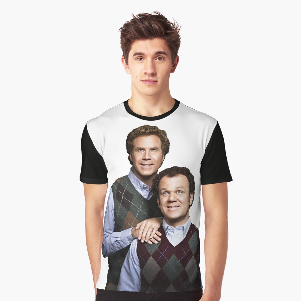Graphic Tees  Hollister Co. Mens Step Brothers Graphic Tee Washed Black -  Step Brothers · AmrWadeaArt
