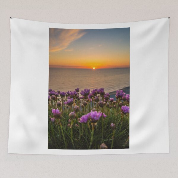 Item preview, Pink flowers sunset designed and sold by DafyddEm.