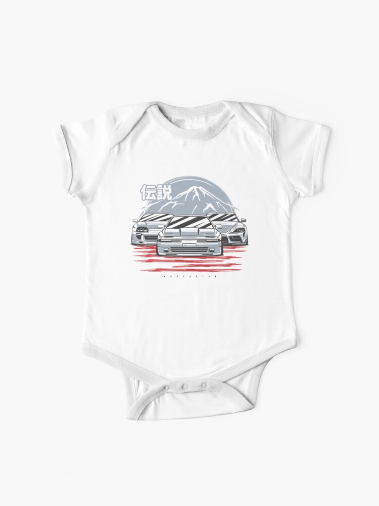 Supra Mk3 Mk4 Mk5 Generations Baby One Piece By Olegmarkaryan Redbubble