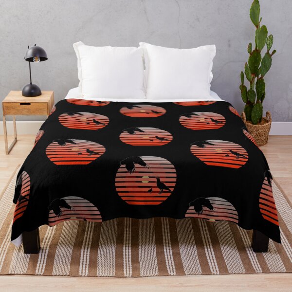 Item preview, Ravens bird family in retro design designed and sold by Bodino.