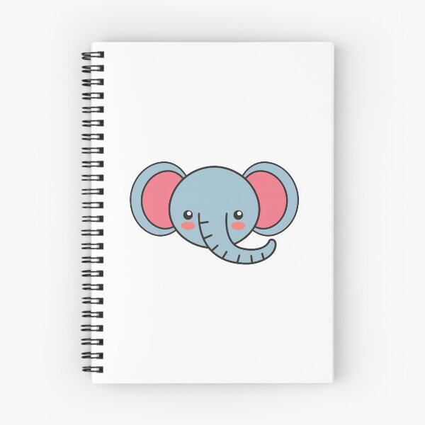 Item preview, Cute Elephant Art Pet Funny Happy Sarcastic Inspirational Spiritual Animal Birthday Gift designed and sold by EpsilonEridani.
