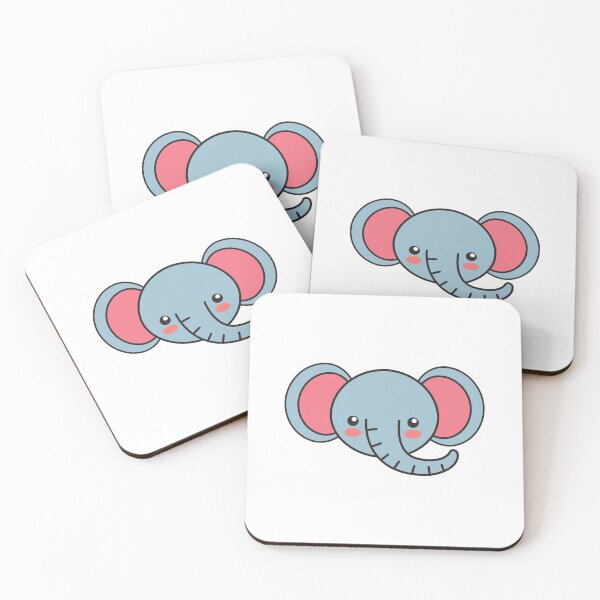 Item preview, Cute Elephant Art Pet Funny Happy Sarcastic Inspirational Spiritual Animal Birthday Gift designed and sold by EpsilonEridani.