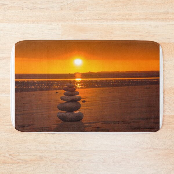 Item preview, Pebble Stack Sunset designed and sold by DafyddEm.