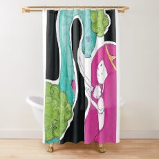 Her Creation Shower Curtain