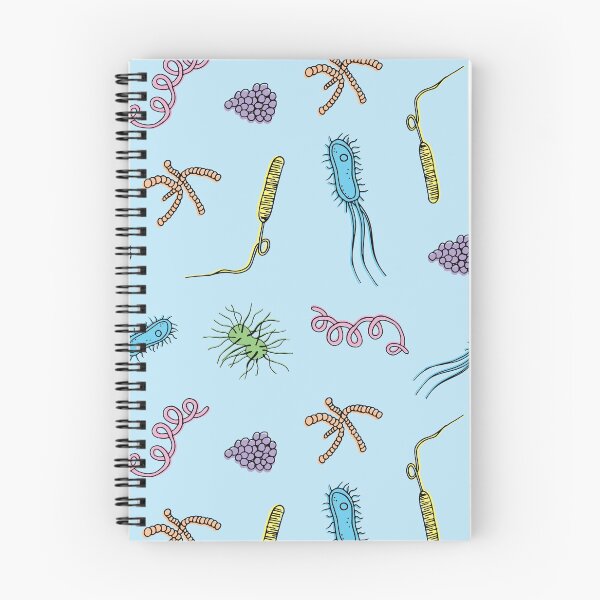 Item preview, Microbes Microbiology Pattern designed and sold by Geek-topia.