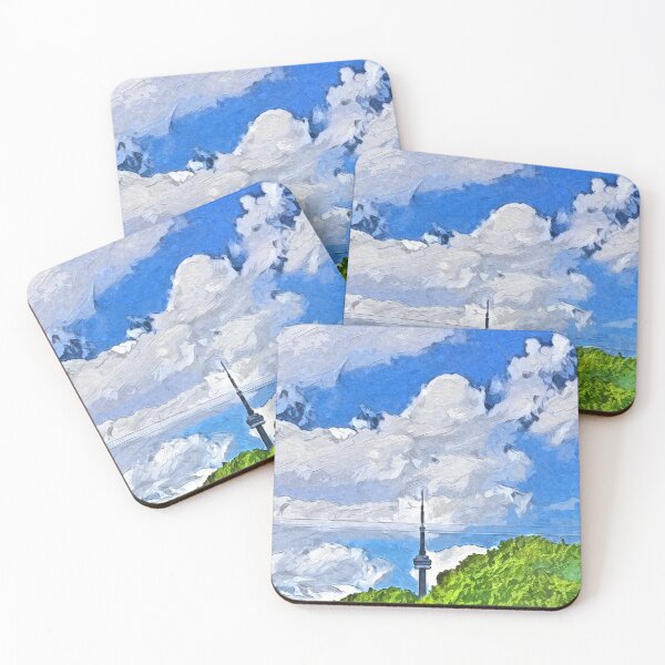 Item preview, Sky View over Toronto CN Tower from the Island designed and sold by Paul Comtois.