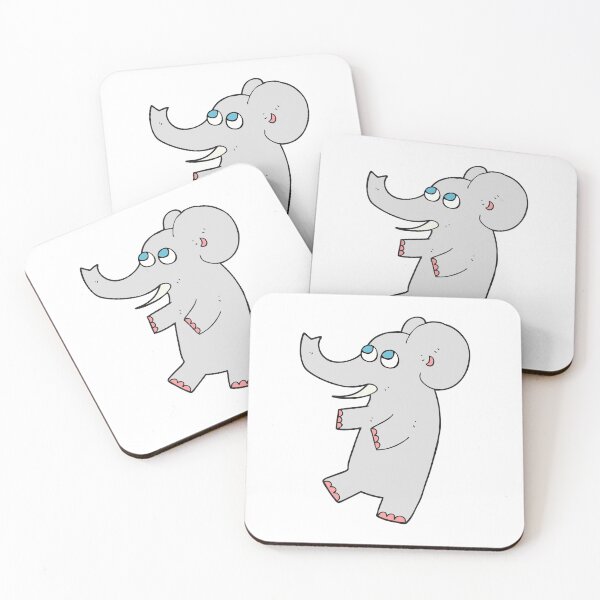 Item preview, Blue Eyes Elephant Pet Funny Happy Sarcastic Inspirational Spiritual Animal Birthday Gift designed and sold by EpsilonEridani.