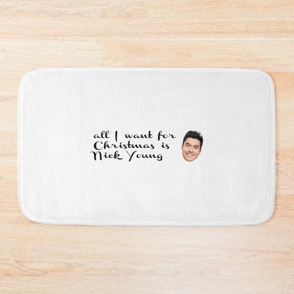 Item preview, All i want for christmas is NICK YOUNG designed and sold by TheChocolateDanish x.