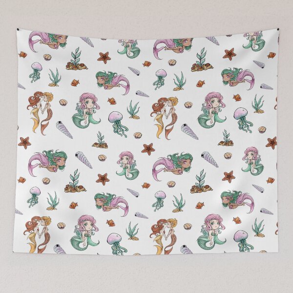 Item preview, Kopie von Kopie von Cute Mermaid Ocean  designed and sold by MarinaBDesigns.