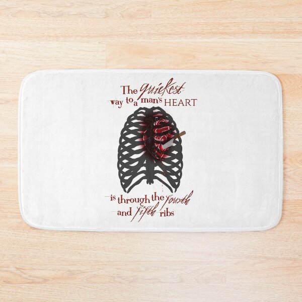 Item preview, The quickest way to a man's heart is through the fourth and fifth ribs designed and sold by TheChocolateDanish x.
