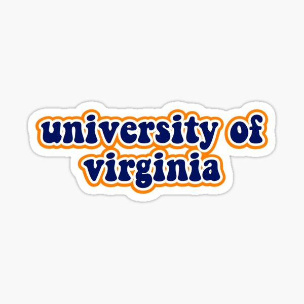 university of virginia  Sticker