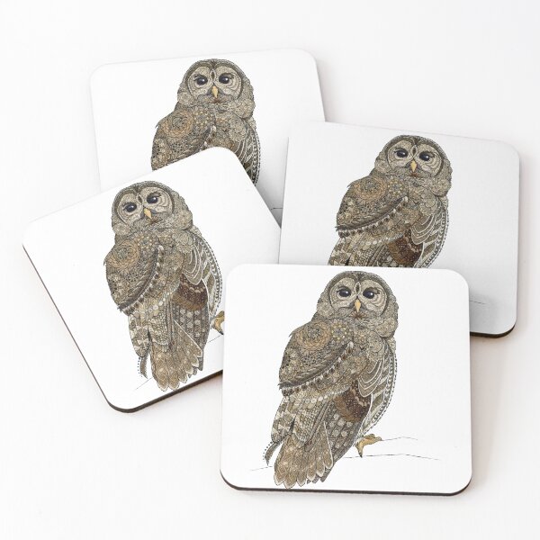 Item preview, Barred Owl Tangle designed and sold by ZHField.