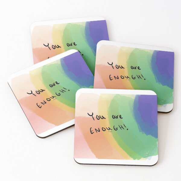 Item preview, You Are Enough! designed and sold by livinglyfree.