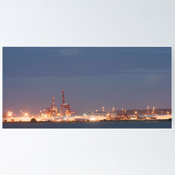 Item preview, Portbury Docks at Dusk designed and sold by Iani.