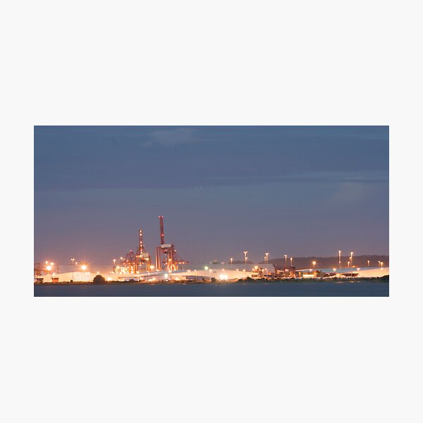 Item preview, Portbury Docks at Dusk designed and sold by Iani.
