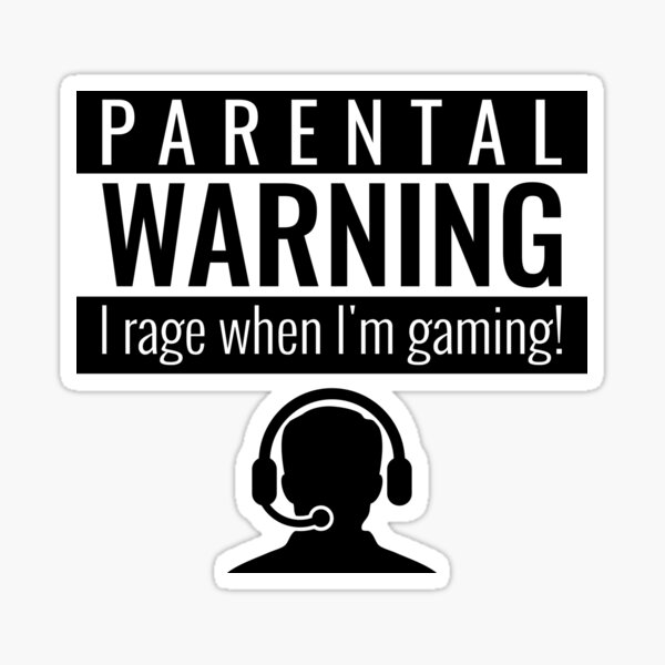 Rage Quit Sticker - heartsandcotrollers – Swag Junkies