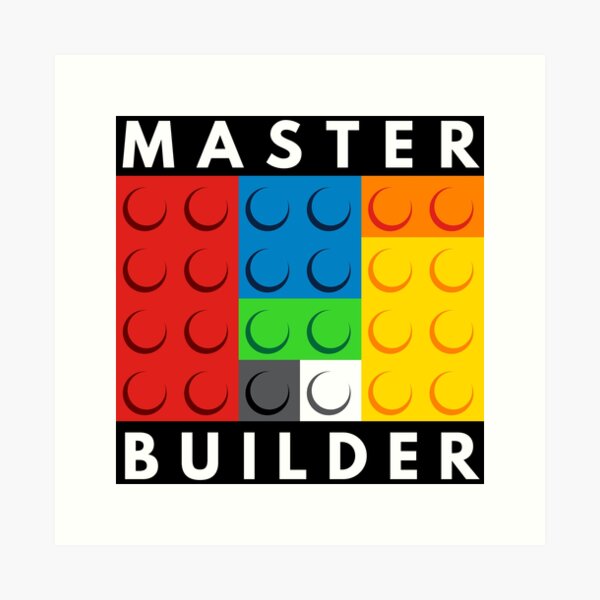 Item preview, Master Builder designed and sold by Designed by Geeks 4U.