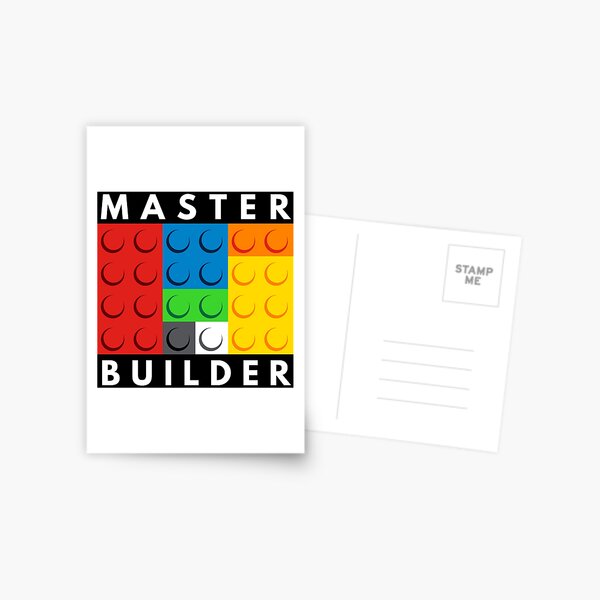 Master Builder Postcard