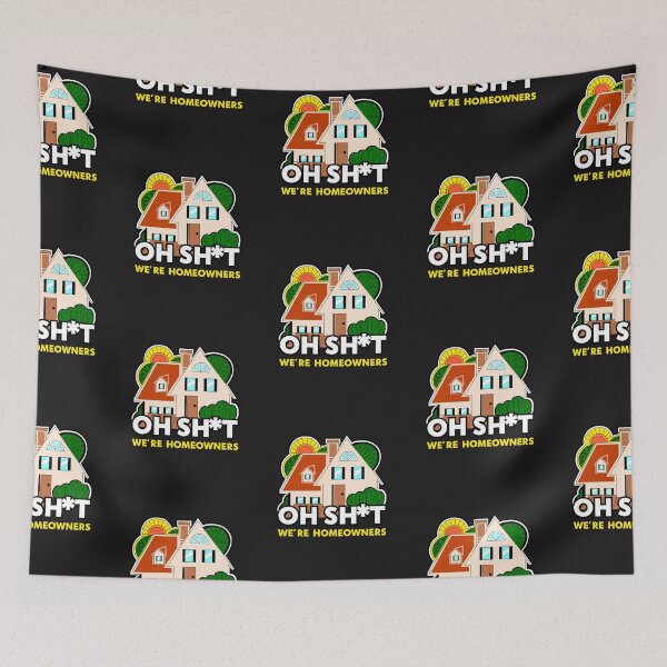 Item preview, Oh Sh*t We're Homeowners Shirt designed and sold by Awesome  People Store.