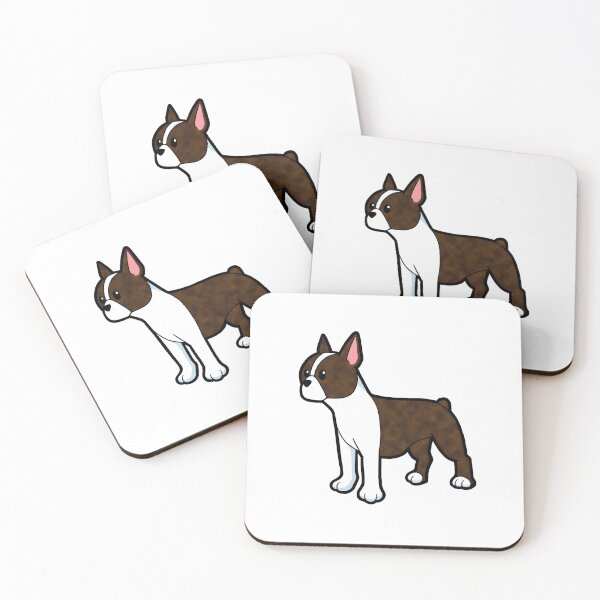 Item preview, Cute Brindle Boston Terrier designed and sold by GoldenArchelon.