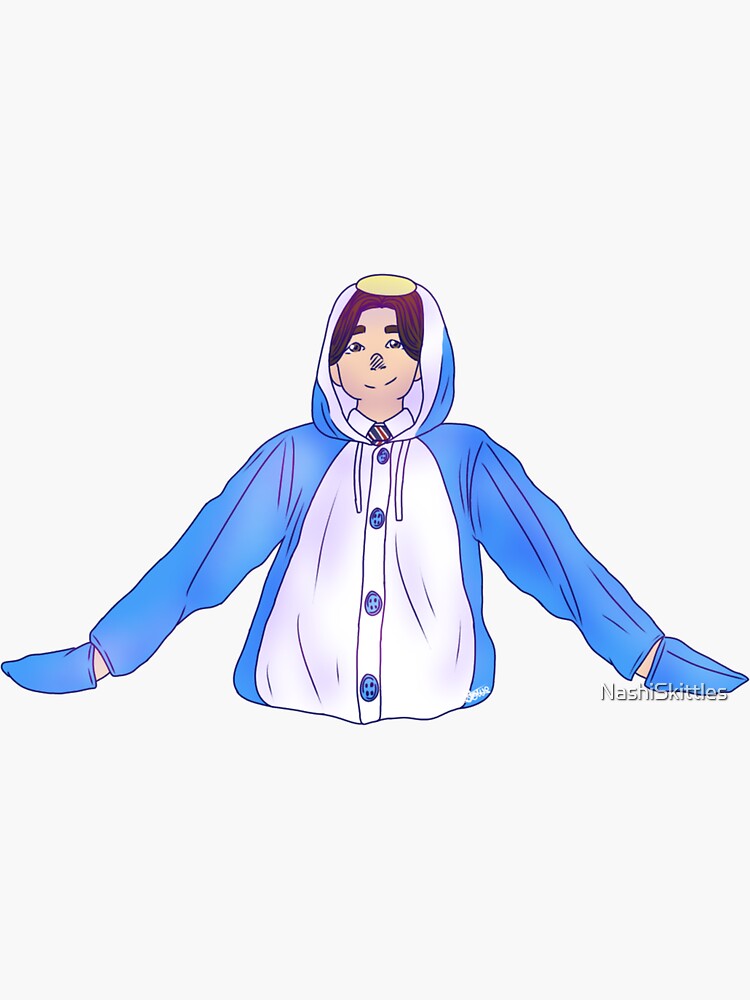 Thumbnail 3 von 3, Sticker, TXT Huening Kai Onesie designt und verkauft von NashiSkittles.