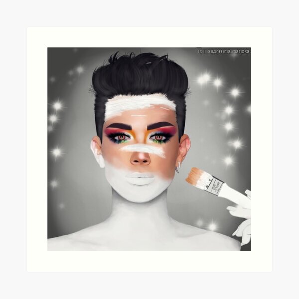 James Charles Hand drawn artwork