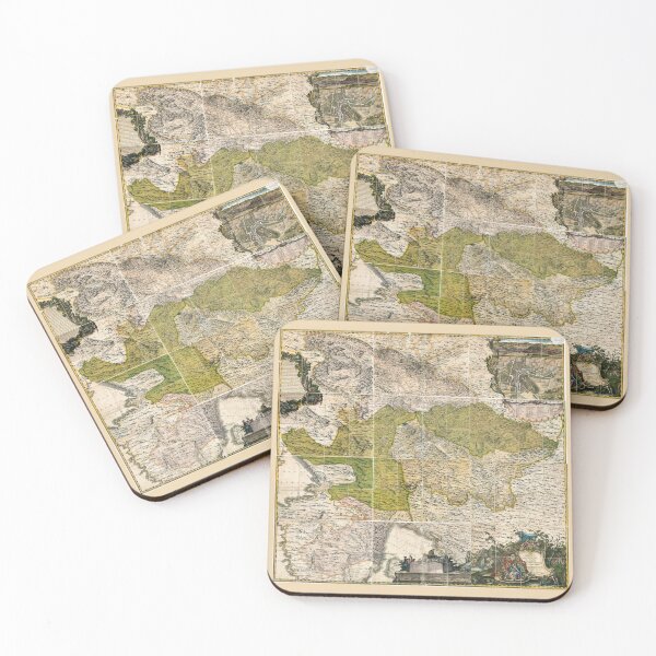Item preview, Map of Slovenian Territory (1744) designed and sold by allhistory.
