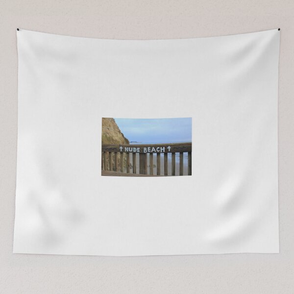 Item preview, Nude Beach Sign designed and sold by Zach Auerbach.