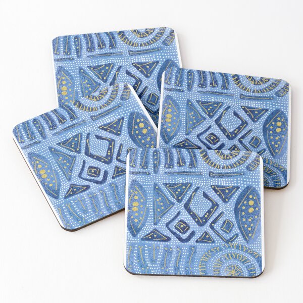 Item preview, Abstract Indigo 34 designed and sold by RachelJuanita.