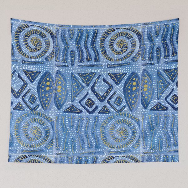 Item preview, Abstract Indigo 34 designed and sold by RachelJuanita.